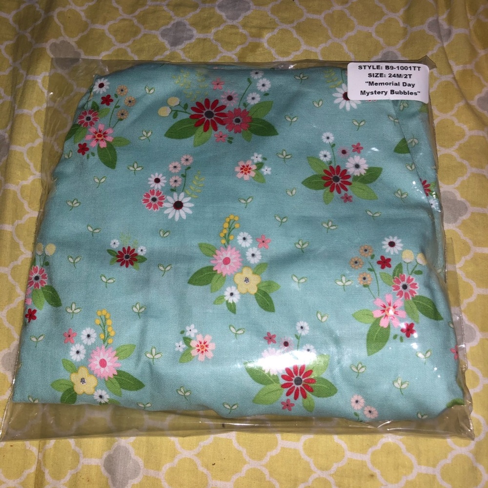 New in bag with tag Ricrac and ruffles bubble